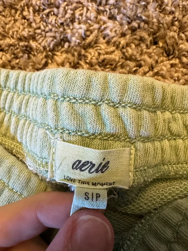 Aerie Sweatpants Green - Image 2