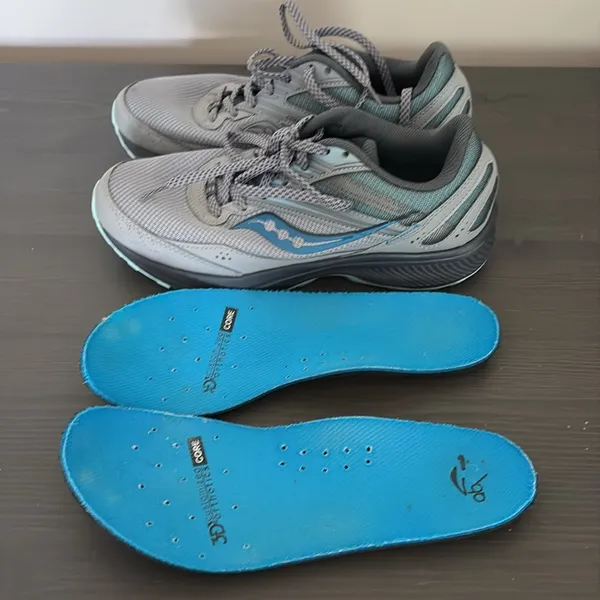 Saucony Women's Sneakers Cohesion Tr15 Running Shoe Gray Blue Size‎ 8 S 10707-15 - Image 12