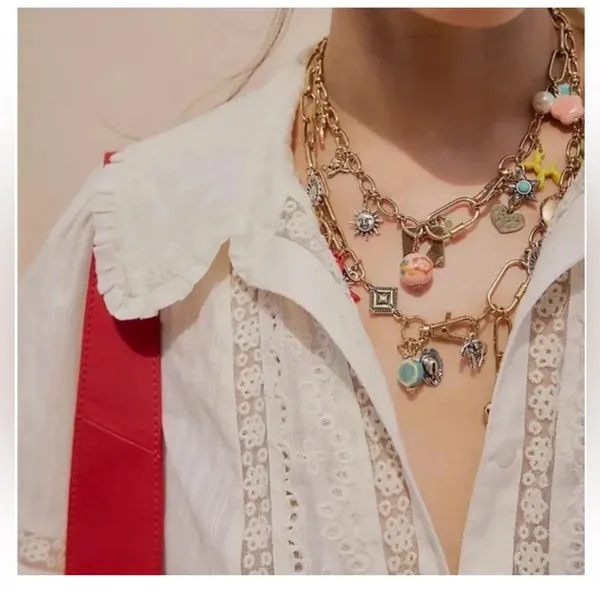 Free People Maxamillion Charm Necklace - Image 3