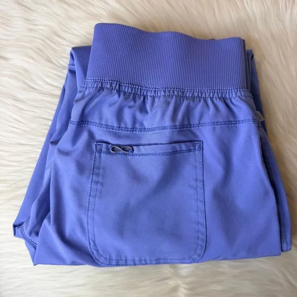 Cherokee Infinity 5-Pocket STRETCH Tapered Jogger Cargo Scrub Pants Size Small - Image 11