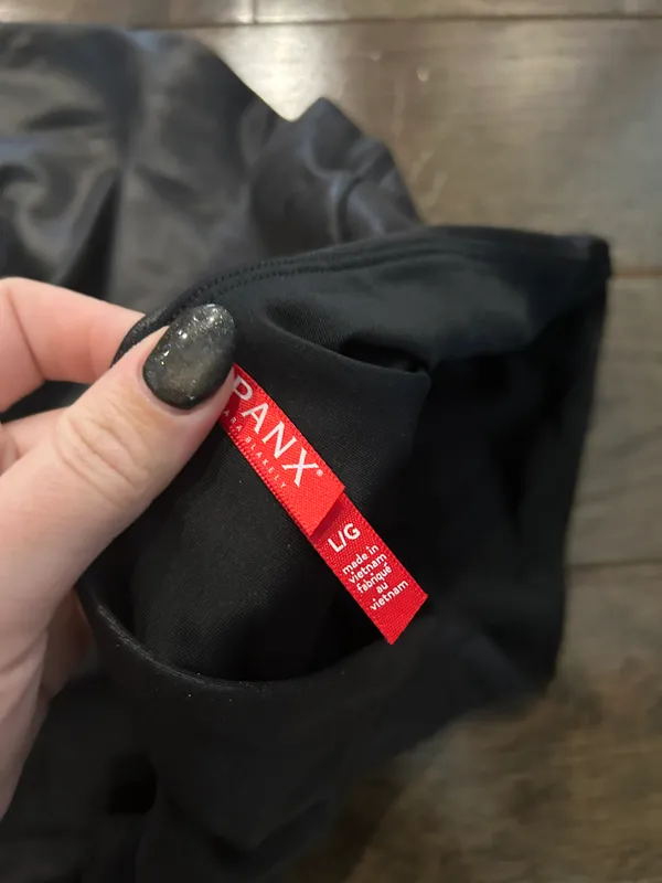 Spanx Leather Moto Leggings - Image 3