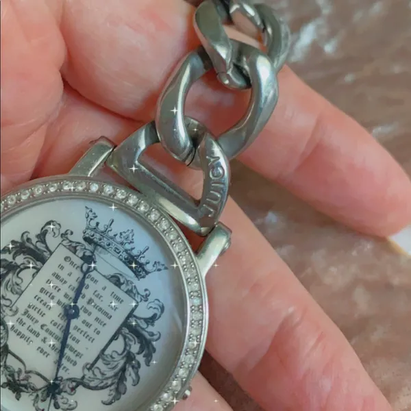 🍒JUICY COUTURE Stainless Steel silver watch - Image 5