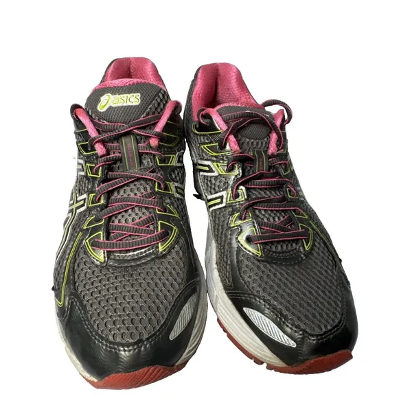 ASICS Gel GT-2170 Women’s Size 7.5 Gray Pink Lime Running Shoes T256N - Image 3