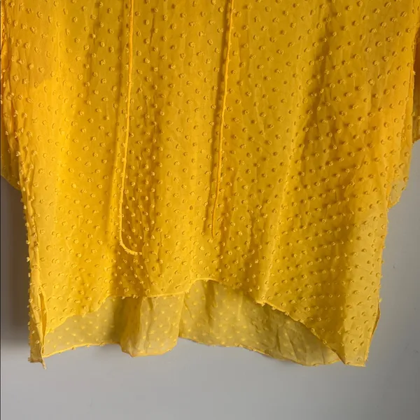 Alice + Olivia Julius flutter sleeve blouse Medium - Image 6