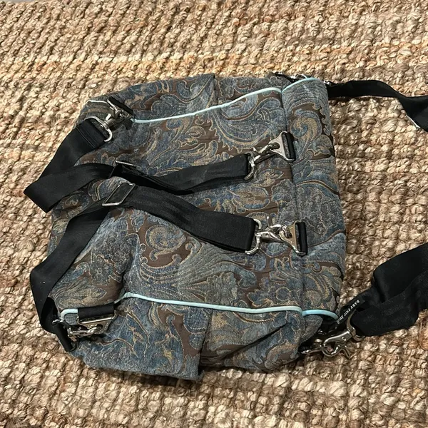 Petunia Pickle Bottom Baby Chic Convertable Diaper Bag Green - Image 8