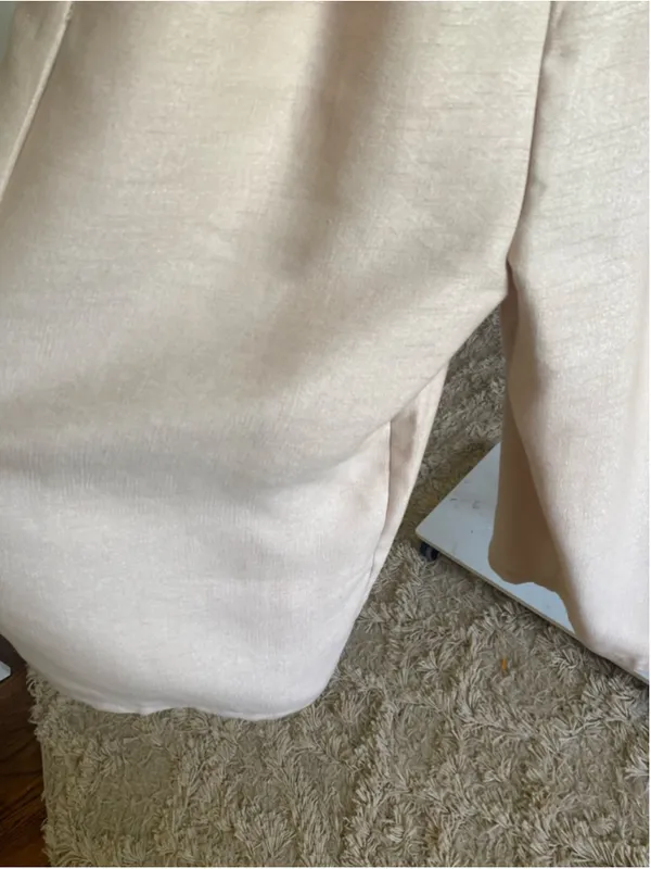 L’ATISTE Champagne Cutout Wide‎ Leg Jumpsuit Romper Wedding Guest Cocktail Glam - Image 4