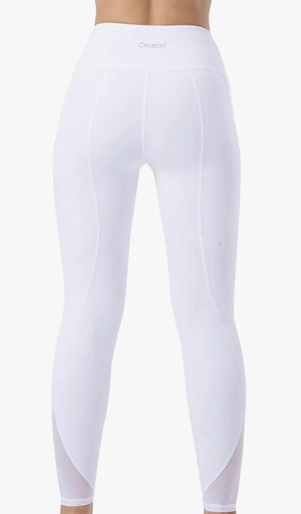 Amazon White workout leggings with pocket - Image 3