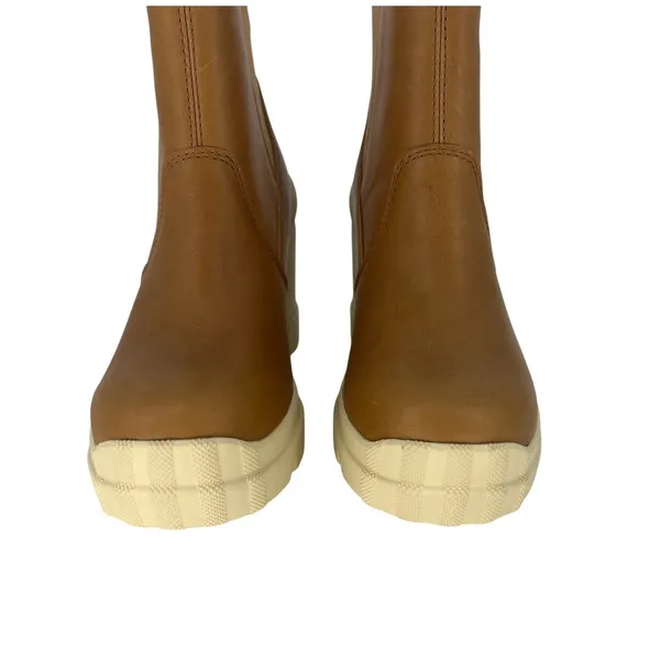 Sorel Caribou Leather X Chelsea Waterproof Platform Ankle Boots Size 6‎ - Image 9