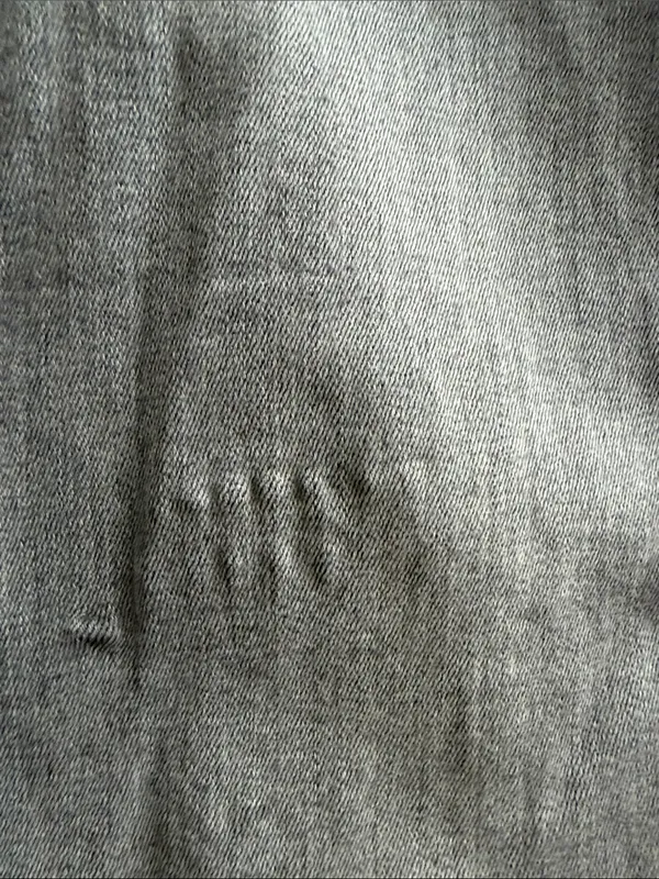 MOTHER The Tomcat Ankle Jeans All Nighter Gray High Rise Straight Size 28 - Image 12