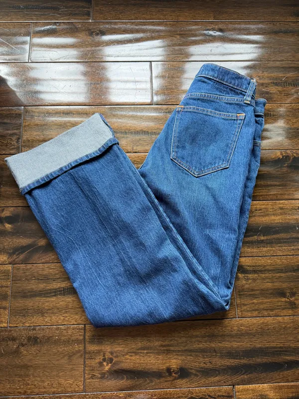 Abercrombie Cuffed Hem Jeans - Image 2