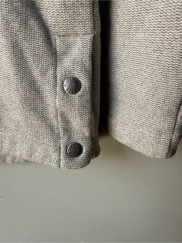 The North Face Women’s‎ Small Gray Snap Neck Hoodie Pullover Sweatshirt - Image 8