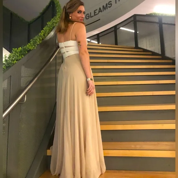 Adrianna Papell High Low Dress - Image 2