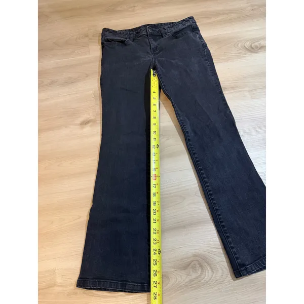 Tory Burch Classic Boot Black 30 Womens Bootcut Stretch Denim‎ Jeans - Image 8