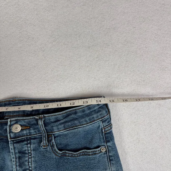 Old Navy Extra High Rise Kicker Bootcut Jeans Women's 8 Button Fly Western Y2K - Image 4