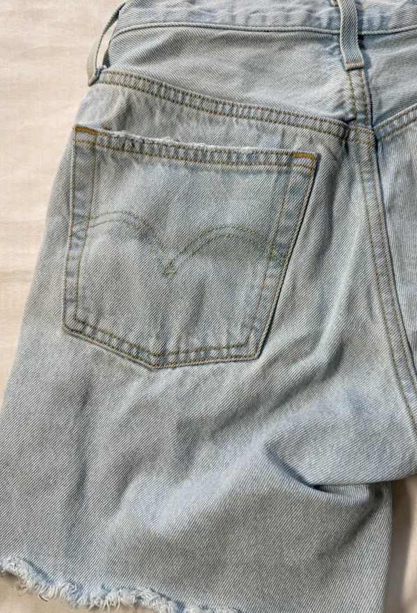 501 Levi’s Shorts High-Rise Premium Denim - Image 7