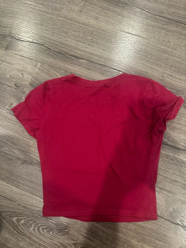 Bozzolo Magenta pink cotton baby tee - Image 3