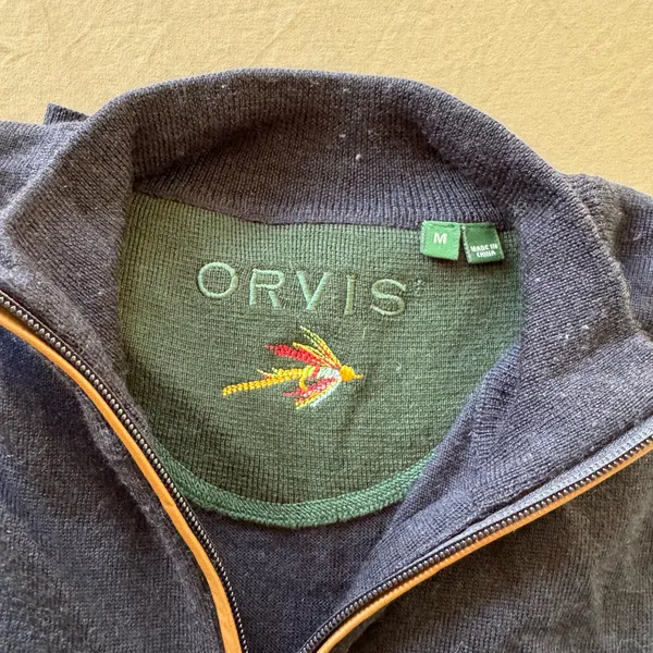 Orvis Merino Wool 1/4-Zip Sweater - Image 5