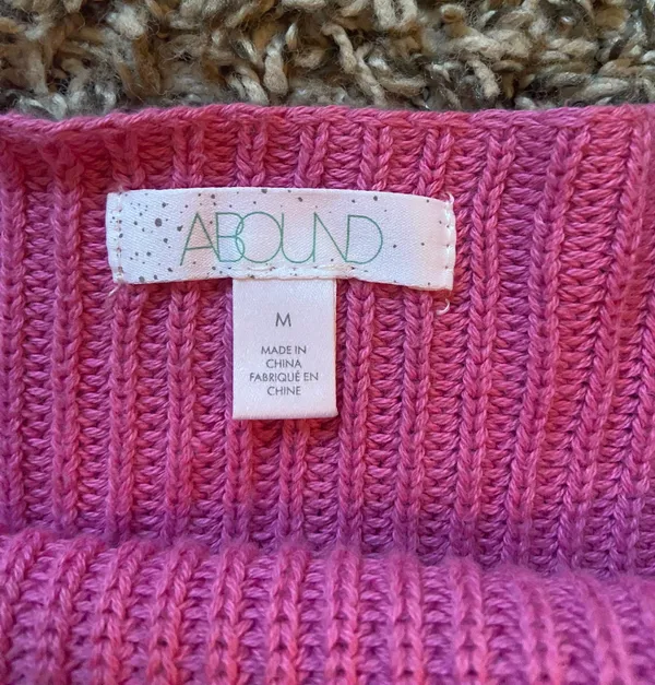 Pink Sweater Tank Size M - Image 4