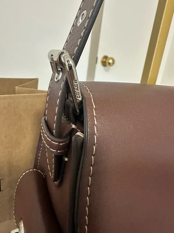 Coach Bag Shoulder Brown - Image 3