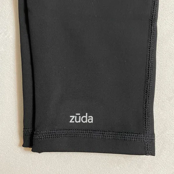 NWOT Zuda Black Bow Tie Leggings Size XXS - Image 6