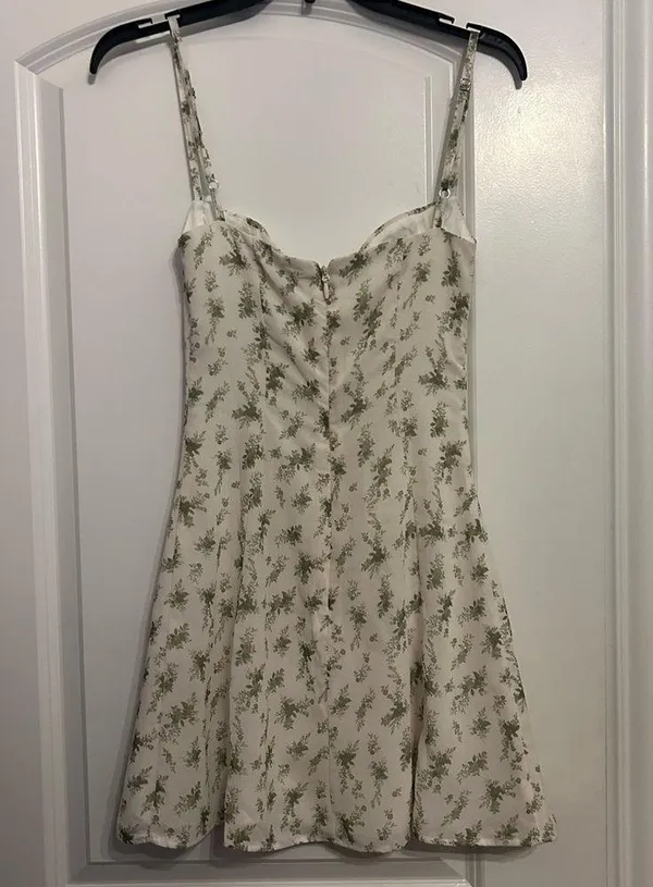 House of CB Christiana Garden Print Mini Dress - Image 5