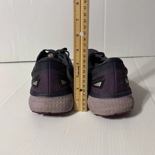 BROOKS Glycerin 19 grey/purple running shoe sneakers women size 10 - Image 7