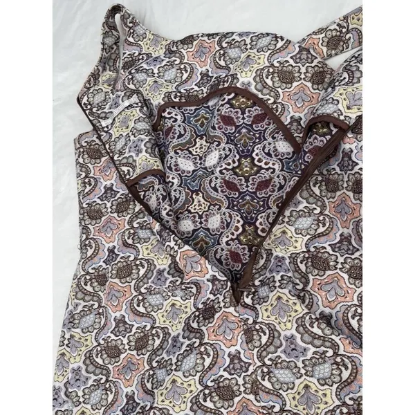 Zara Trafaluc Halter Women’s Dress Sz L Western Summer Spring Floral Travel - Image 14