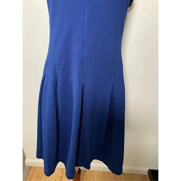 Banana republic blue dress, size 14 - Image 2