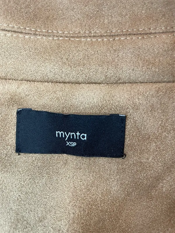 Uptown Faux Suede Moto Jacket - Image 3