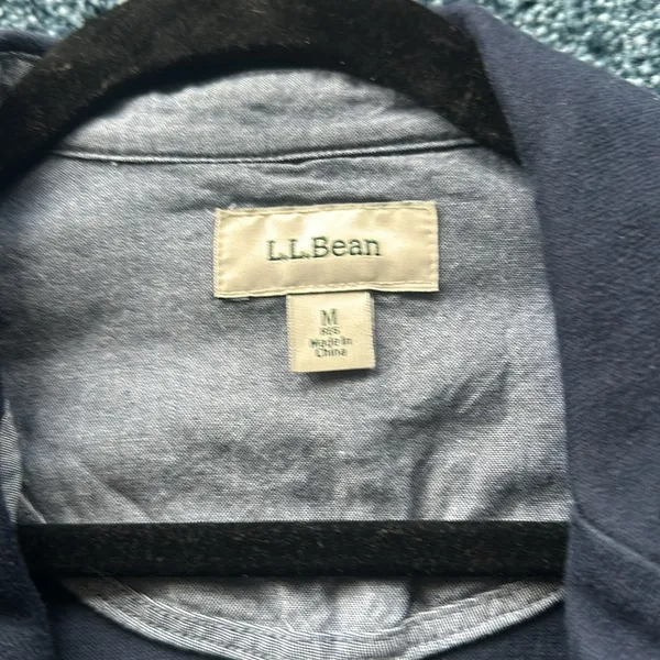 L.L. Bean navy blue blazer - Image 4