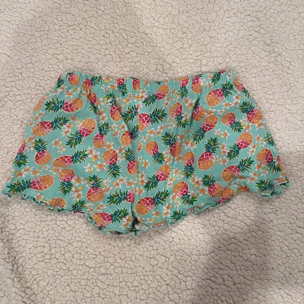 Womens Printed Pajamas Loungewear Shorts & tank Pineapple 🍍 Paint LaLa Small - Image 6