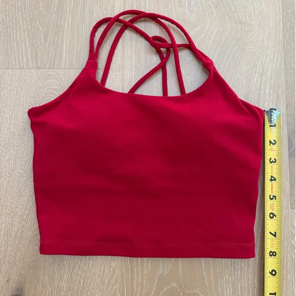 Elite Eleven Tank Top Aura Thin Strap Size S Red - Image 6