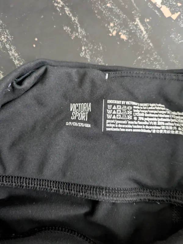 Victoria Sport Mesh Athletic Leggings Size Small - Image 5