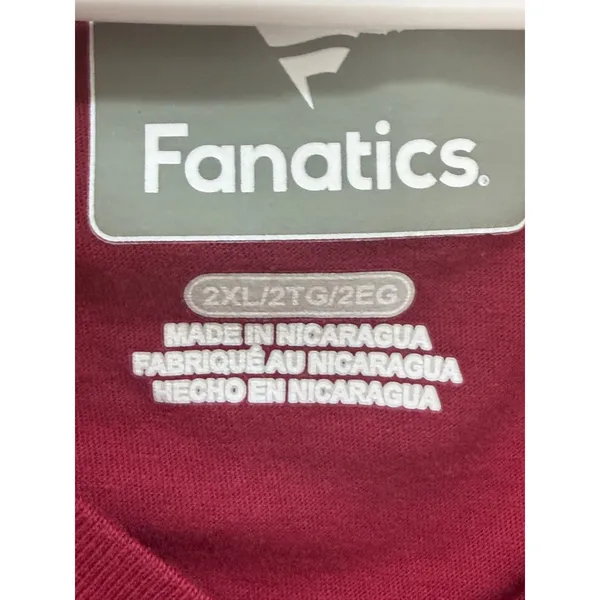 Fanatics NWT Florida State Seminoles 2023 ACC Champions V-Neck T-Shirt‎ Women 2XL - Image 3