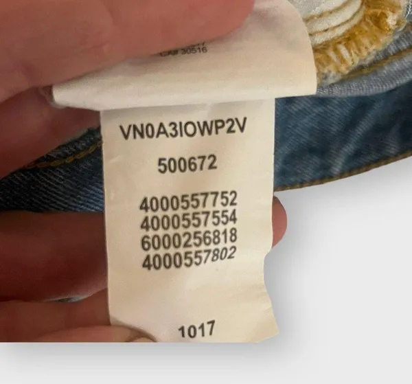 Vintage Vans Denim Skirt - Image 5