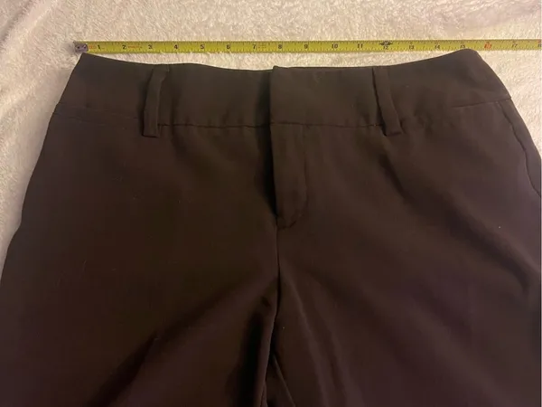 AB Studio Women’s Dark Brown Straight Leg Pants - Image 3