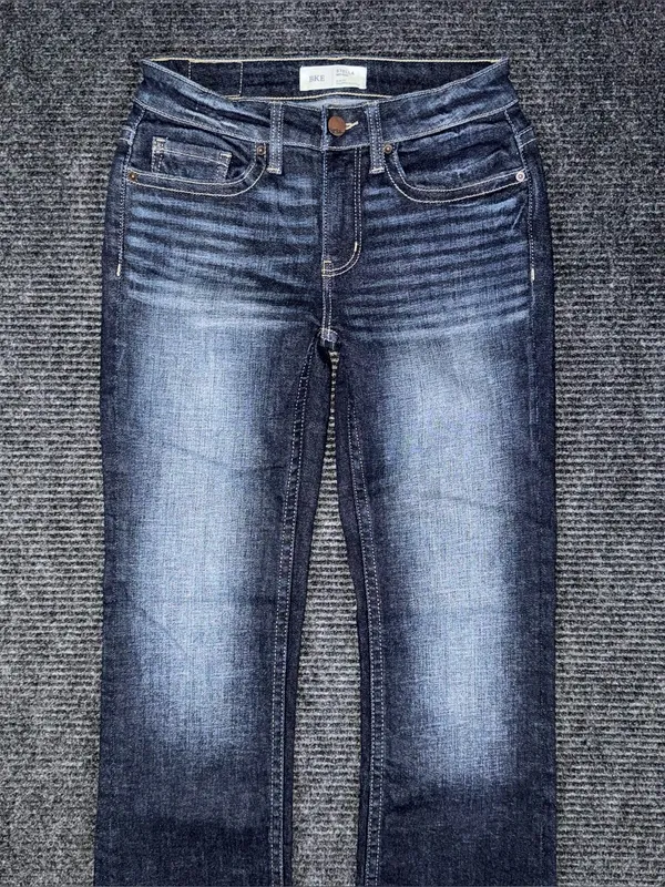 Buckle BKE NWOT Stella Mid Rise Slim Fit Tailored Bootcut Stretch Jeans 25x29.5 - Image 3