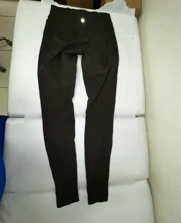 Lululemon Wunder Under Pant (Hi-Rise) *Tech Mesh 28" Dark Olive size 8 - Image 6