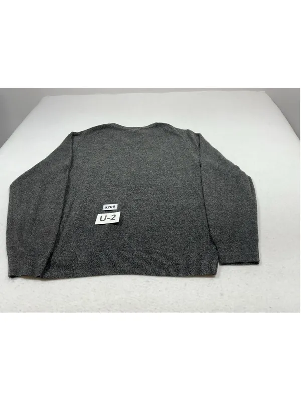 Womans Excellent Dockers Pullover Sweater XL Gray Long Sleeve - Image 2