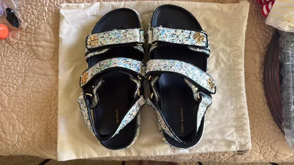 Tory Burch Kira Sport Sandal in Tweed/Bouclé - Image 4