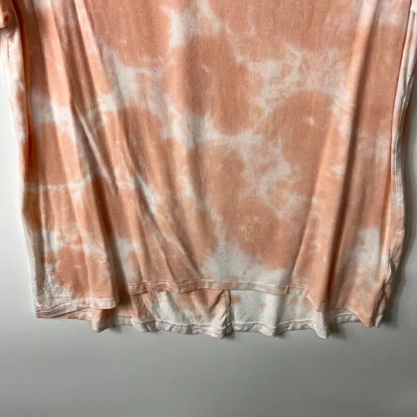 American Eagle‎ soft & sexy orange tie dye t-shirt oversized women’s size small - Image 4