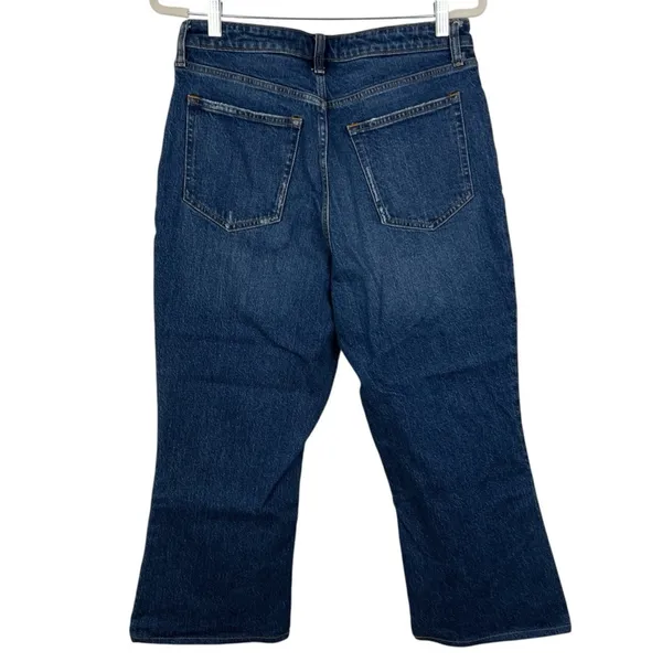 Abercrombie & Fitch Curve Love Vintage Flare High Rise Jeans 31/12 SHORT - Image 4