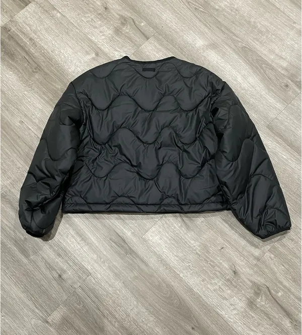 Adidas Women’s NUGANIC INS Black Jacket - Image 2
