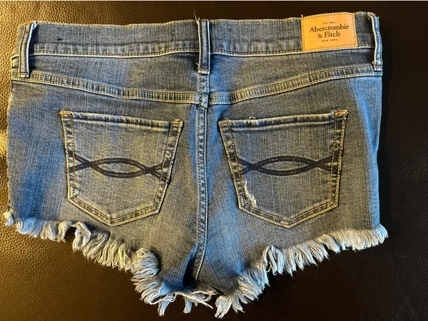 Abercrombie Jean Shorts Low-Rise - Image 2