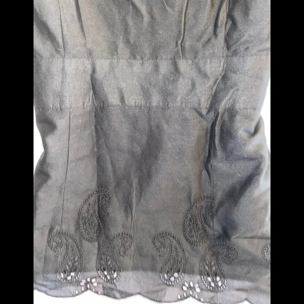 🎉2XHP🎉 Ann Taylor LOFT Petites Black Sleeveless Blouse Size 0P - Image 12