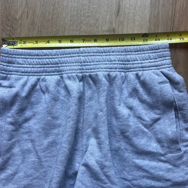 Aerie Fleece-Of-Mind High Waisted Gray Short Sz S - Image 6