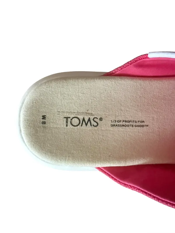 TOMS Womens Pink/Raspberry Alpargata Mallow Mule - Image 6