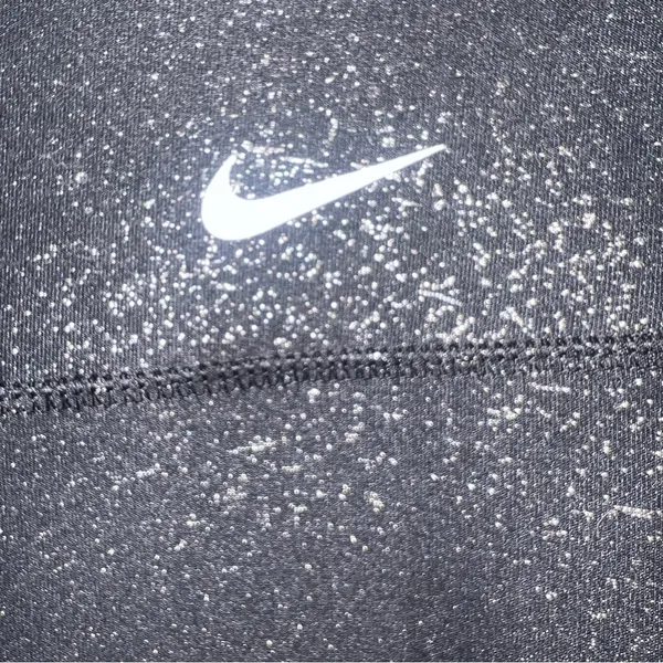 Nike Dri-FIT Gold Flecked Mesh Panel‎ Leggings Size M - Image 10