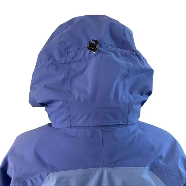 L.L. Bean Women’s Rugged Ridge Parka Blue Waterproof Hooded Jacket Size Small - Image 8