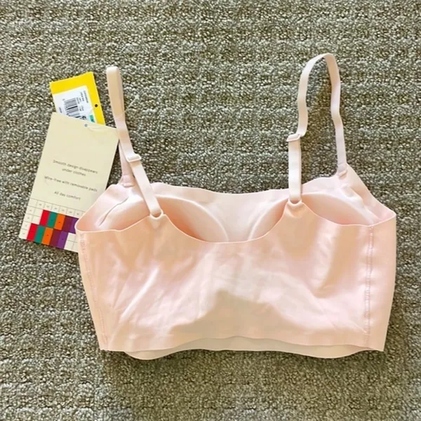 NWT - True & Co. Pale Pink Scoop Wireless Bra - Image 4
